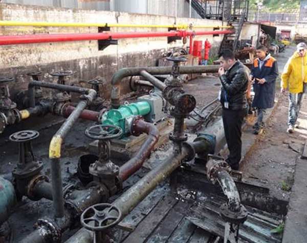 石油化工所用的轉(zhuǎn)子泵系列中的污油輸送泵